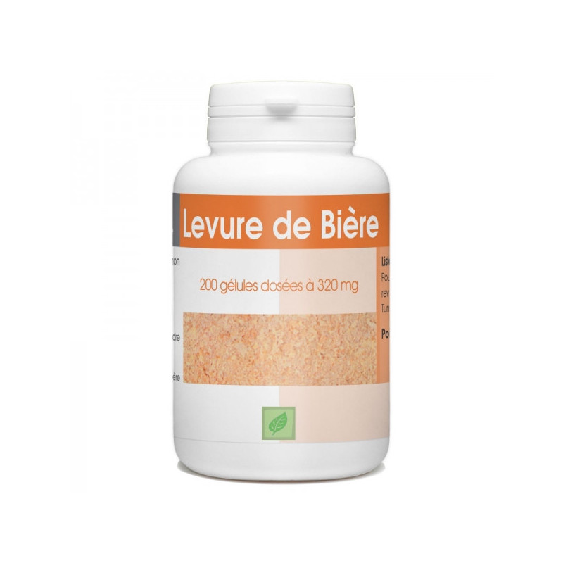 Levure de Biere revivifiable 200 gelules GPH - Pilules volume poitrine pour travesti