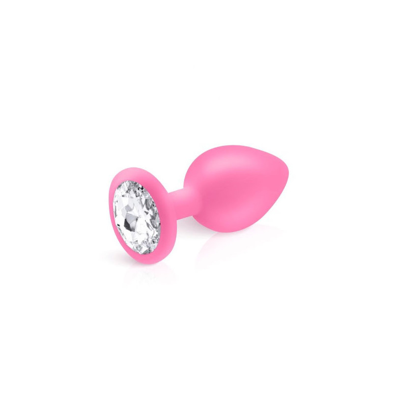 Plug Bijoux Cloud rose L - Plugs bijoux pour travestis