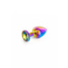 Rainbow XS jewellery plug - Jewelry plugs for cross-dressers Rainbow XS jewellery plug - Jewelry plugs for cross-dressers