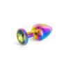 Plug Bijoux Rainbow M - Plugs bijoux pour travestis Plug Bijoux Rainbow M - Plugs bijoux pour travestis