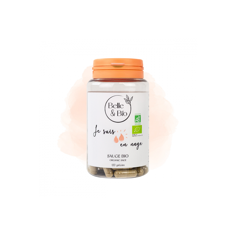 Sauge Bio (120 gélules) - Pilules volume poitrine pour travesti