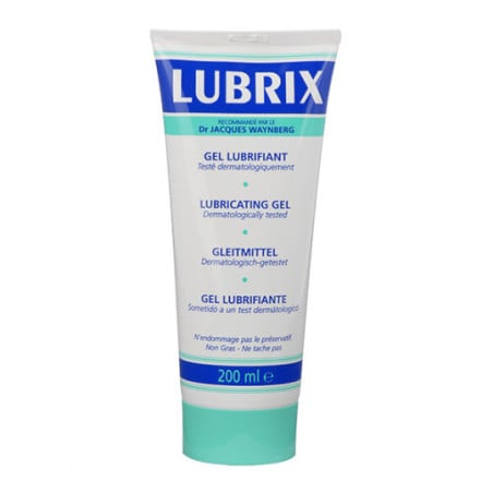 Lubrifiant Lubrix Gel 200 ml - Lubrifiants intimes pour travestis