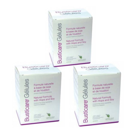 Busticare Cure Longue (360 gélules) - Pilules volume poitrine pour travesti Busticare Cure Longue (360 gélules) - Pilules volume poitrine pour travesti