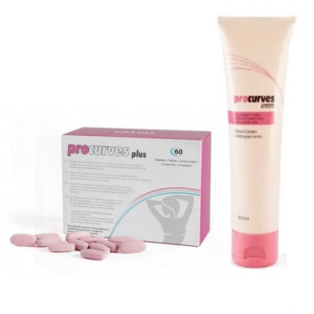 Pack poitrine Procurves - Pilules volume poitrine pour travesti