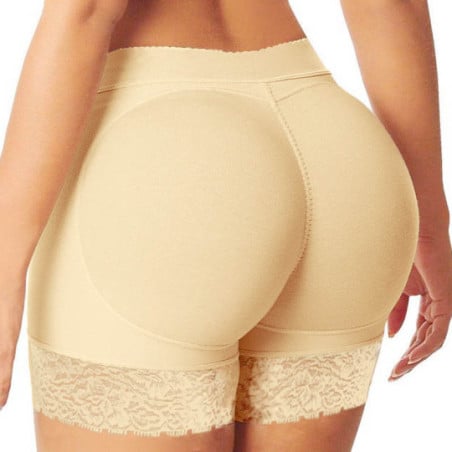 Flesh fake buttocks panties - Butt pads