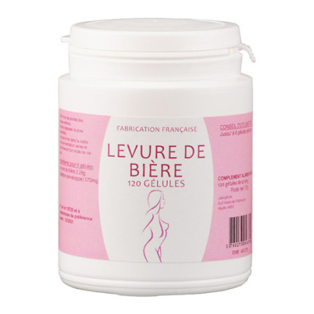 Levure de bière (120 gélules) - Pilules volume poitrine pour travesti Levure de bière (120 gélules) - Pilules volume poitrine pour travesti