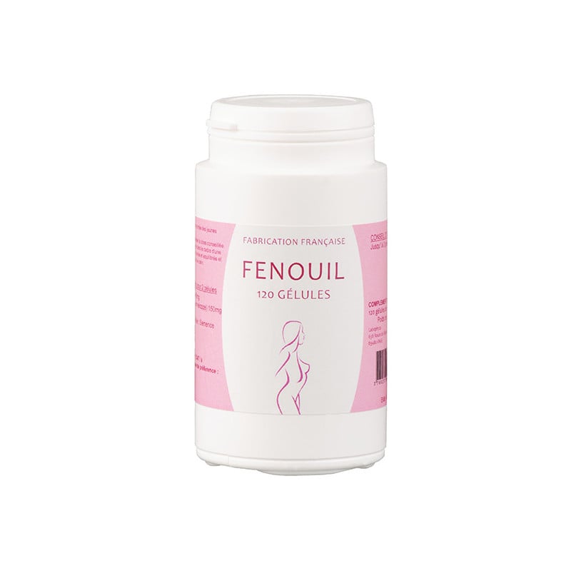Fenouil (120 gélules) - Pilules volume poitrine pour travesti