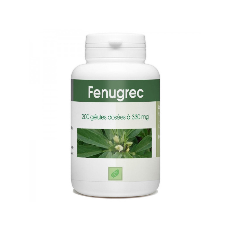 Fenugrec 200 gelules GPH - Fenugrec pour travesti
