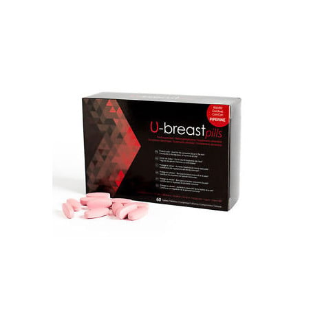 U-breast Pills (60 comp) - Pilules volume poitrine pour travesti