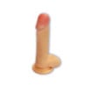 Skin Touch suction cup dildo small model - Cupping dildos for cross-dressers Skin Touch suction cup dildo small model - Cupping dildos for cross-dressers