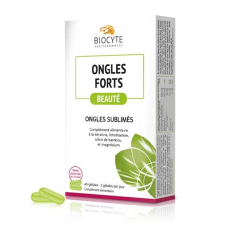 Ongles forts 40 gélules - Croissance des cheveux pour travestis Ongles forts 40 gélules - Croissance des cheveux pour travestis