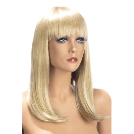 Perruque blonde Longue Emma - Perruques blondes pour travestis