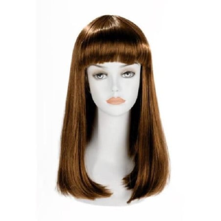 Emma chatain long wig - Chestnut
