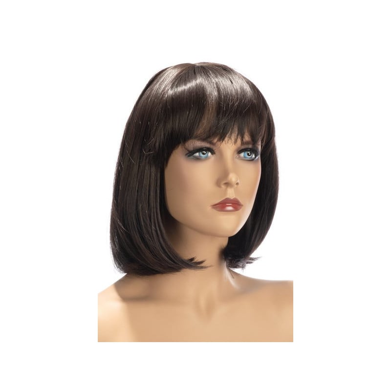 Camila wig with bangs - Chestnut