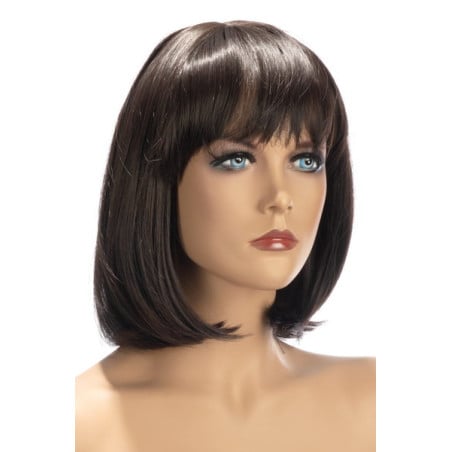 Camila wig with bangs - Chestnut