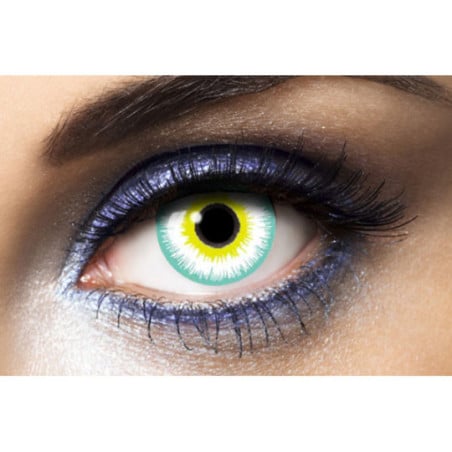 Lentilles Solar Green (1 an) - Lentilles de couleur pour travestis