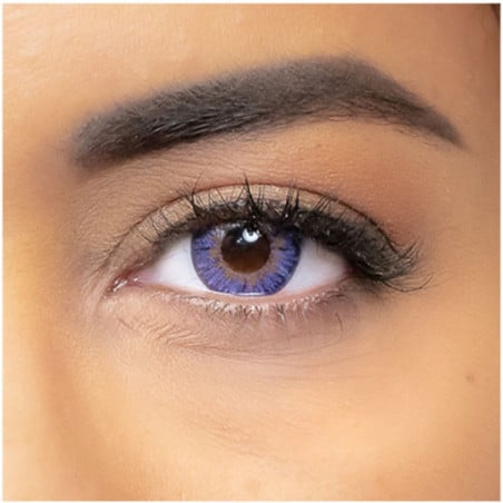 Lentilles London Violet (3 mois) - Lentilles de couleur pour travestis