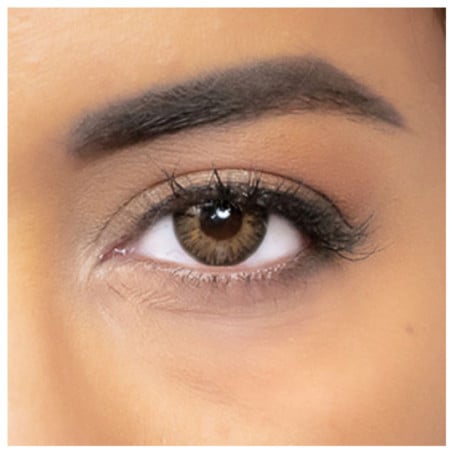 Lentilles London Brown (3 mois) - Lentilles de couleur pour travestis