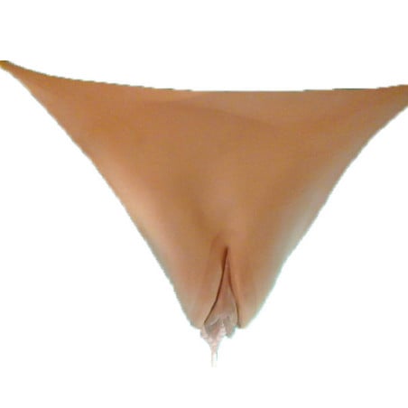 Ultimate Hairless Vee-String - Fake Vagina Ultimate Hairless Vee-String - Fake Vagina