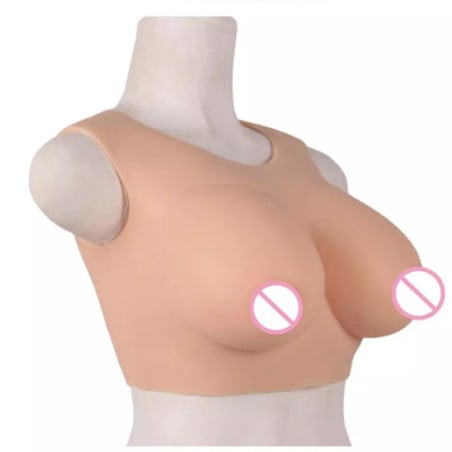 Bust silicone gel C cup - Silicone breast combinations