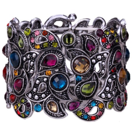 Manchette Dark Multicolor - Bracelets pour travestis