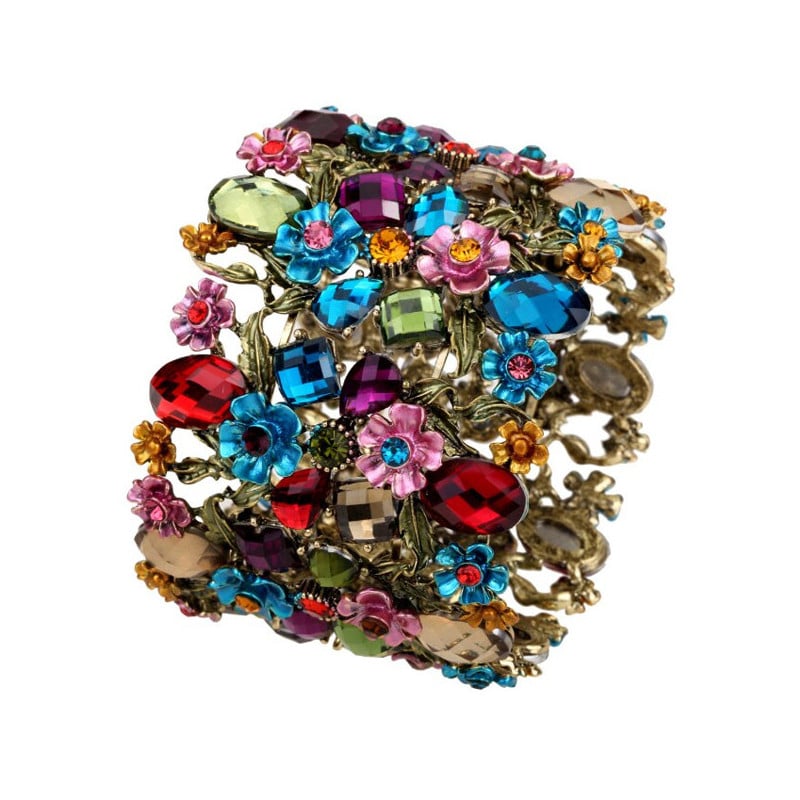 Bracelet fleuri multicolore - Bracelets pour travestis