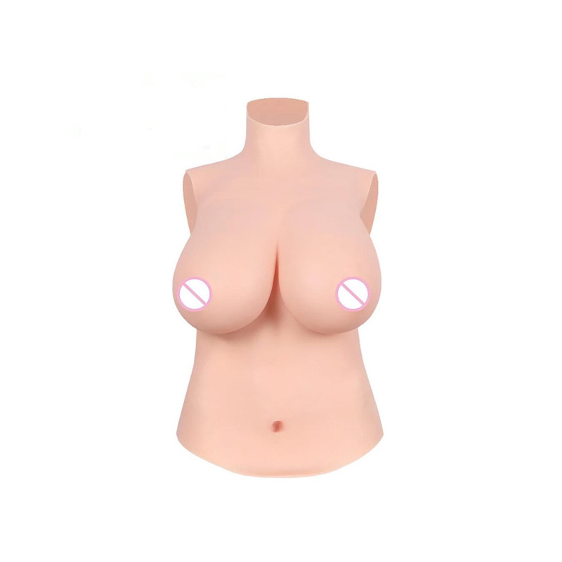 Long jumpsuit E - Silicone breast combinations for cross-dressers
