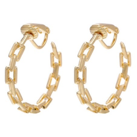 Chain Clip Earrings - Clip earrings Chain Clip Earrings - Clip earrings