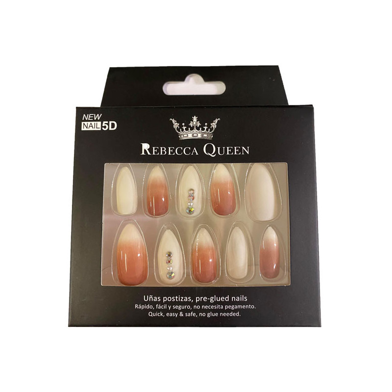 Fake nail stickers Ivory Rigazo