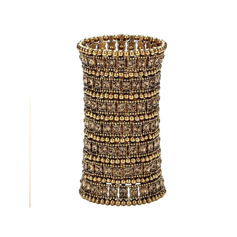 Gold cuff - Stretch bracelets