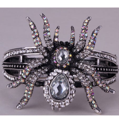 Bracelet Spider noir - Bracelets pour travestis