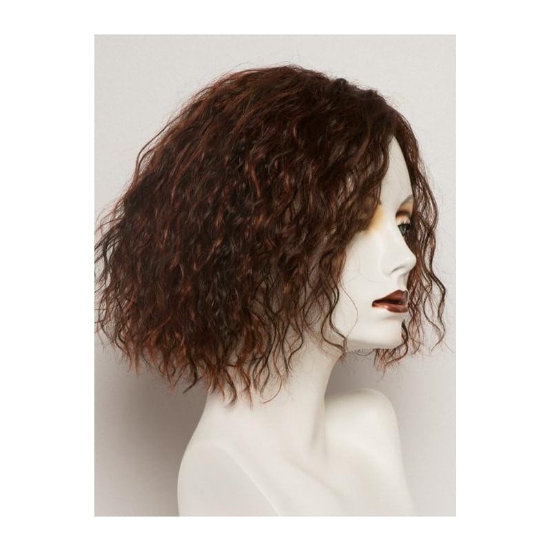 Perruque Brune méchée rousse Wiki - Perruques brunes pour travestis