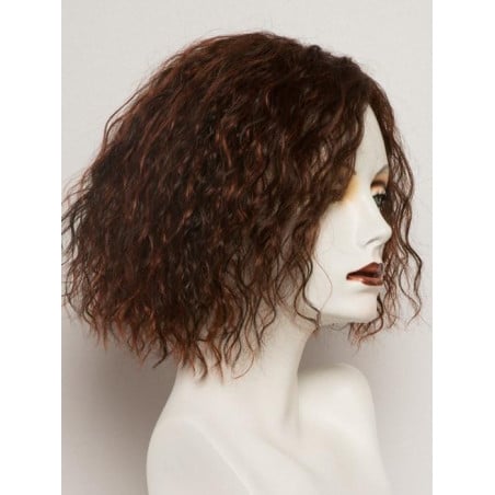 Wig Brunette mechhée redhead Wiki - Brown