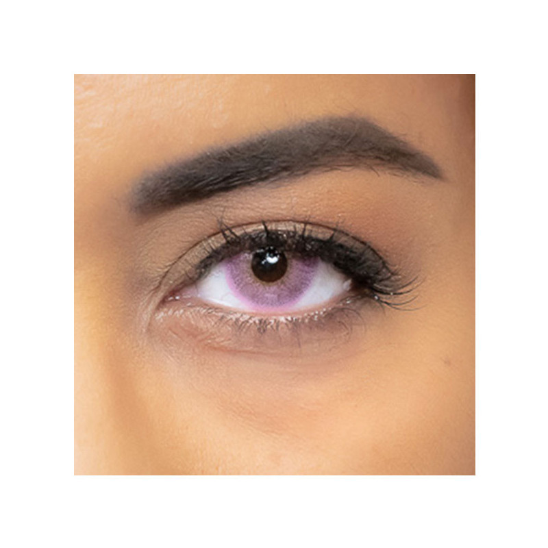 Lentilles Soft Pink (3 mois) - Lentilles de couleur pour travestis