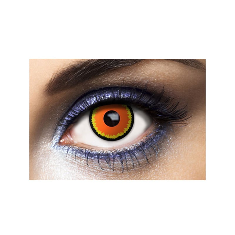 Lentilles Wildfire (1 an) - Lentilles de couleur pour travestis