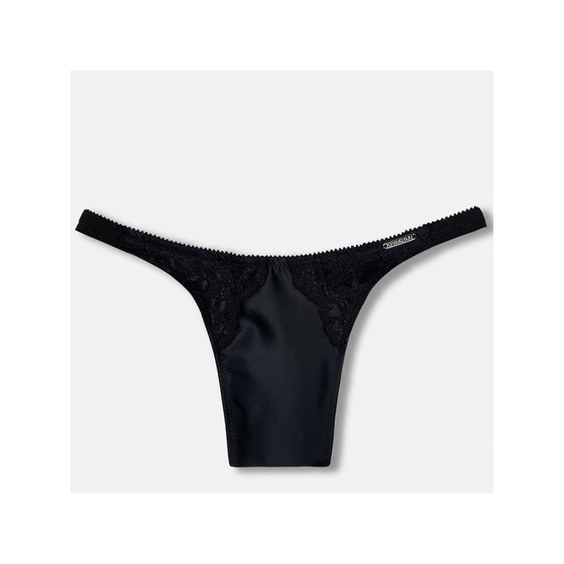 Devotion Satin Thong - Tucking