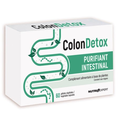 ColonDetox (60 gélules) - Poires à lavement pour travestis