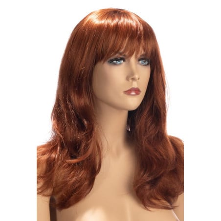 Perruque Fiona rousse - Perruques rousses pour travestis