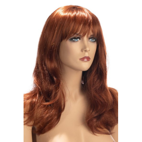 Perruque Fiona rousse - Perruques rousses pour travestis Perruque Fiona rousse - Perruques rousses pour travestis