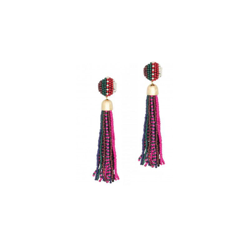 Multicolored Pearl Tassels Rigazo