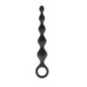 Plug Chaîne anale noire Deep Feel - Plugs anals pour travestis Plug Chaîne anale noire Deep Feel - Plugs anals pour travestis