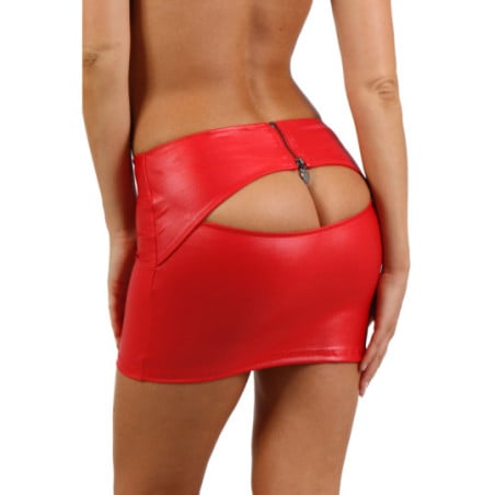 Semi-open red skirt - Skirts & Shorts Semi-open red skirt - Skirts & Shorts