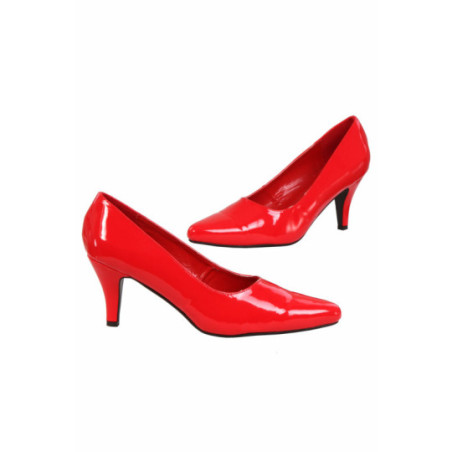 Red patent pumps 7.5cm - Pumps