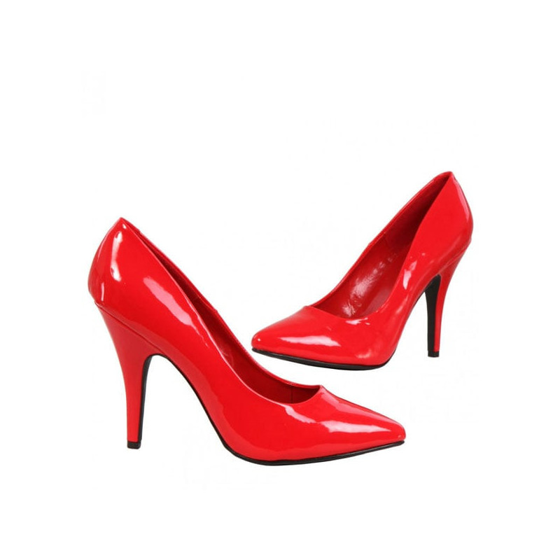 Escarpins vernis rouges - Escarpins grandes tailles pour travestis