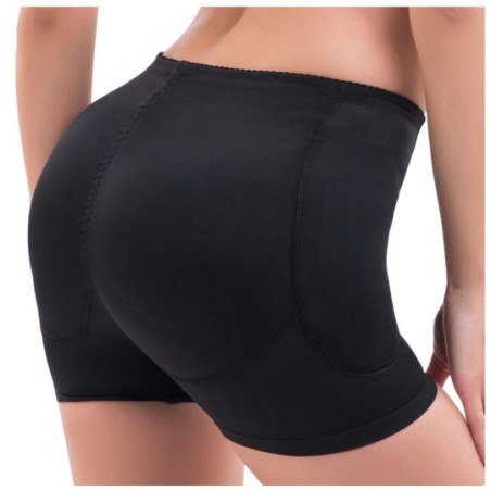 Fake hips / false buttocks black boxer shorts - Pads