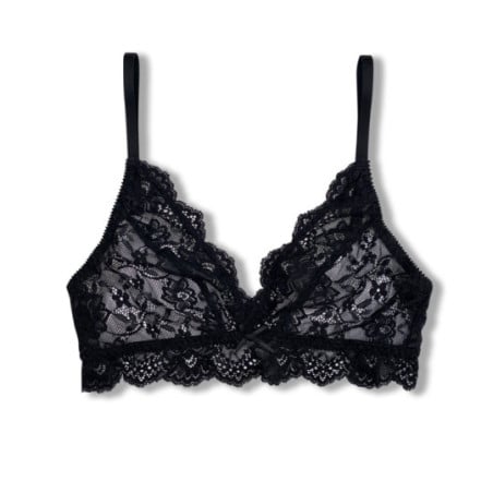 Black Full Lace Bra - Carmen Liu - Sexy bras