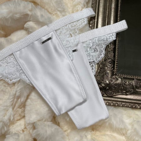 Duo of 2 Classy Lace Pollen Powder panties- Carmen Liu - Tucking