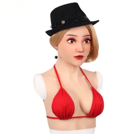 Cross-dressing Bust Mask C-cup - Silicone breast combinations for cross-dressers Cross-dressing Bust Mask C-cup - Silicone breast combinations for cross-dressers