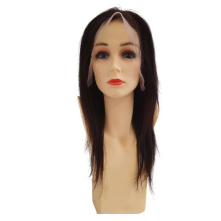Perruque naturelle Callista brune - Perruques cheveux naturels Perruque naturelle Callista brune - Perruques cheveux naturels