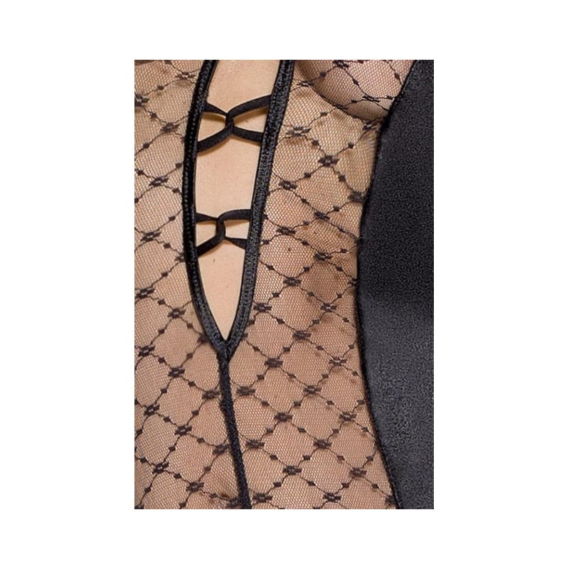 Guêpière et Culotte Dallas - Corsets pour travestis